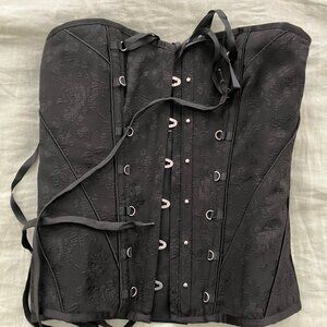 Corset Story Black Corset UK16